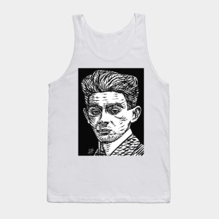 EGON SCHIELE ink portrait .1 Tank Top